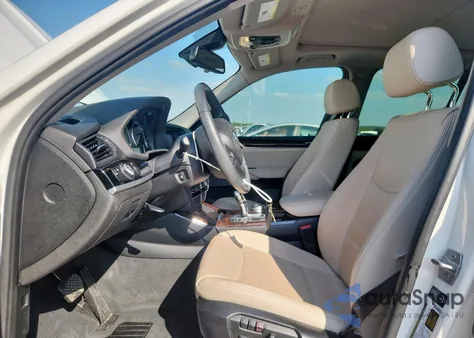 2015 BMW X3 Sdrive28I из США, поврежденный, VIN 5UXWZ7C54F0F76071